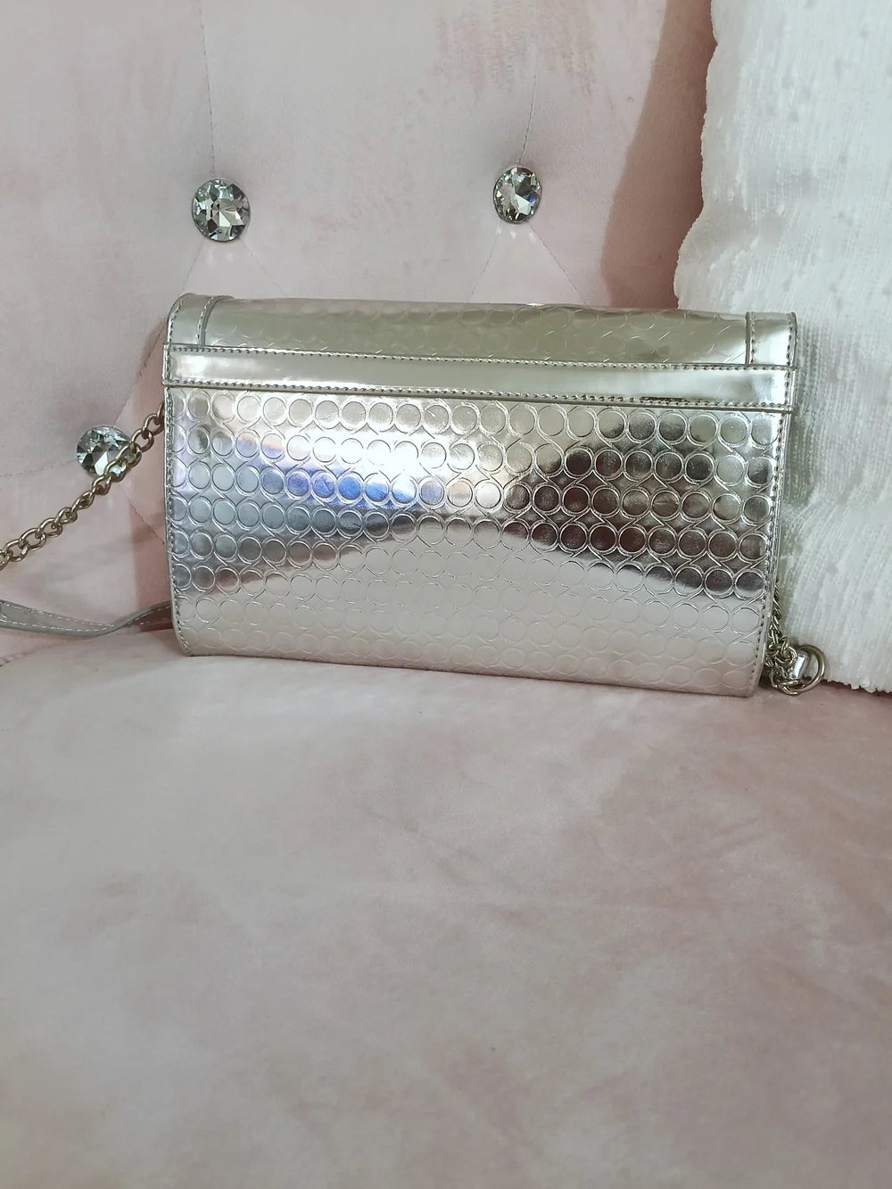 Nine West silver metallic
